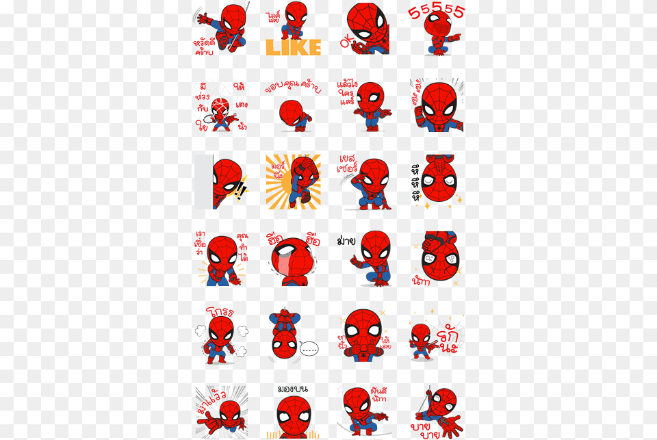 Homecoming Jumbooka Spiderman Homecoming Line Sticker, Baby, Person Png Image