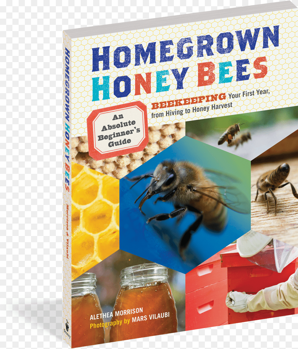 Homegrown Honey Bees Book Free Png Download