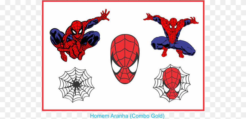 Homem Aranha Combo Gold Personalised Spiderman Style Wallet Available In Blackpinkbluered, Baby, Person Png Image