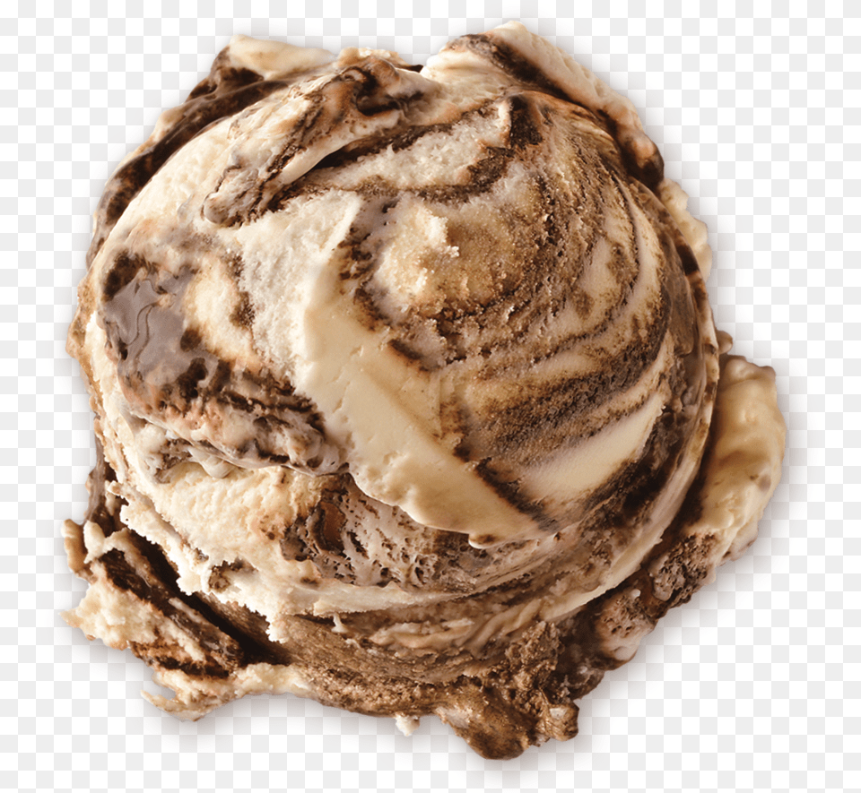 Homemade Brand Zebra Stripes Ice Cream Scoop Scoop, Dessert, Food, Ice Cream, Soft Serve Ice Cream Free Png