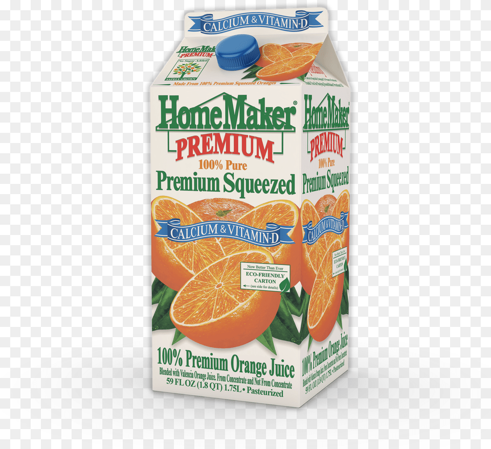 Homemaker Premium Squeezed Orange Juice Plus Calcium Homemaker Orange Juice 59 Oz Png