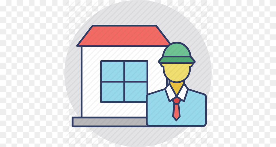 Homeowner Property Agent Real Estate Agent Realtor Renter Icon, Clothing, Hardhat, Helmet, Person Png Image