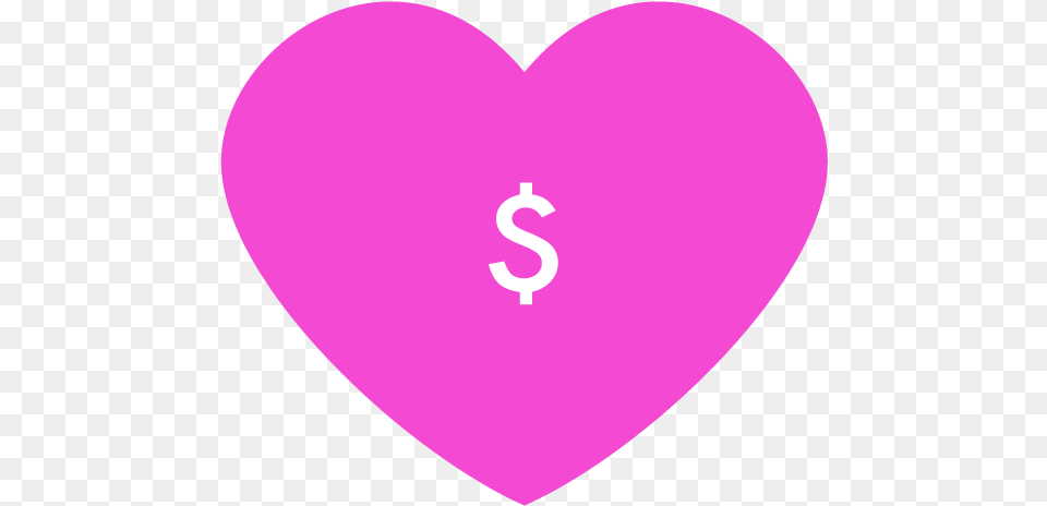Homepage Icon Donate Heart Shape Pink Color Png