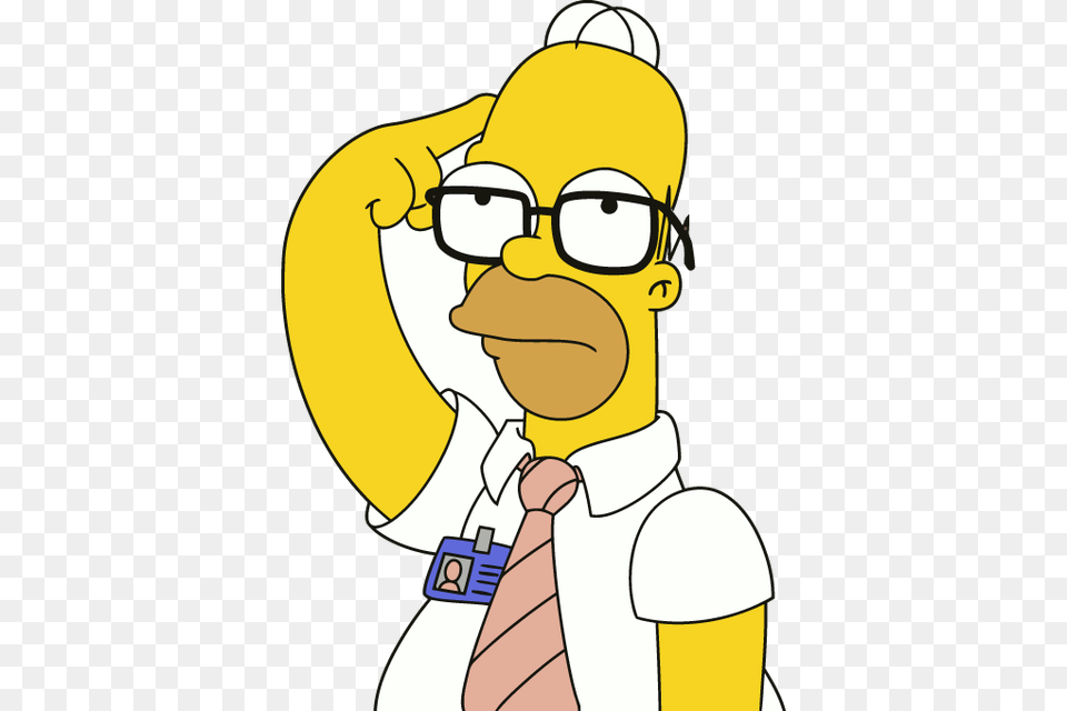 Homer, Cartoon, Person, Accessories, Glasses Free Transparent Png