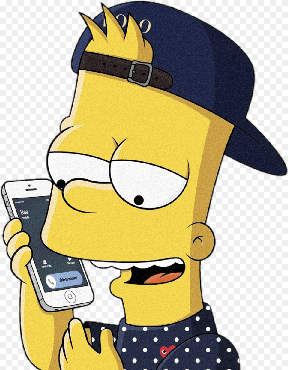 Homer Bart Marge Lisa Drawing Simpson Clipart Bart Simpson, Electronics, Phone, Baby, Mobile Phone Free Png