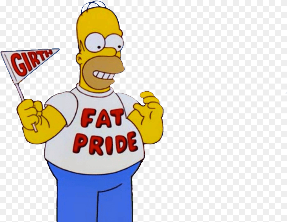 Homer Fat, Baby, Person, Cartoon, Face Png Image