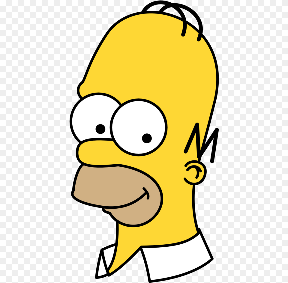 Homer Simpson Image With Transparent Homer Simpson Head, Person, Baby, Face Free Png Download