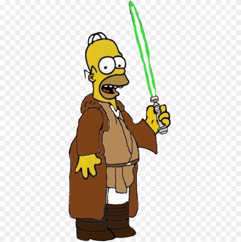 Homer Simpson Eating A Donut Simpsons Homer Eating A Donut, Baby, Person, Sword, Weapon Png