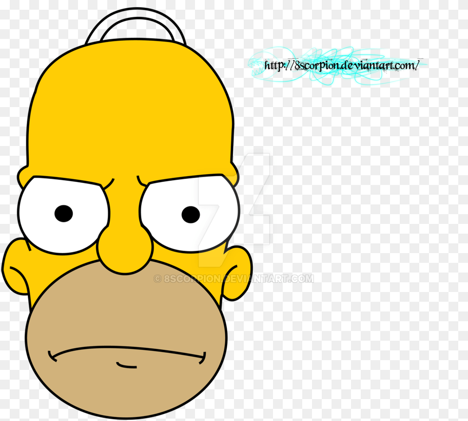 Homer Simpson Face Render, Baby, Person Free Transparent Png