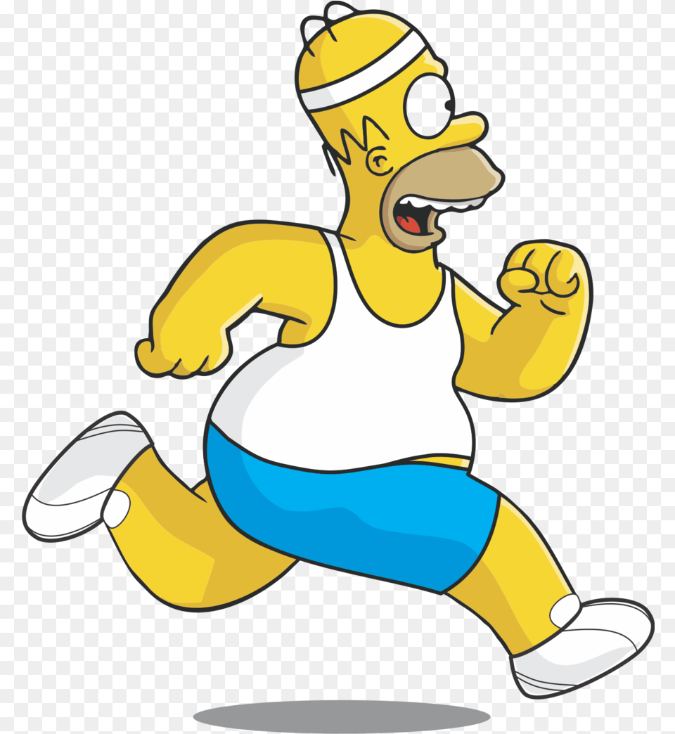 Homer Simpson Homer Simpson Running, Baby, Person Png Image