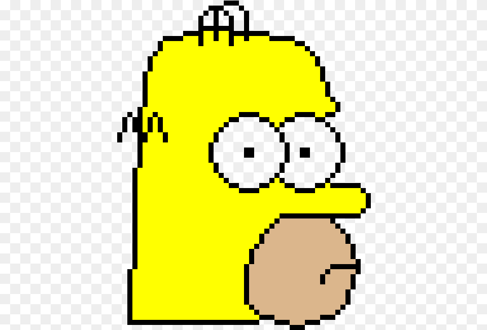 Homer Simpson Ink Sans Face Pixel Free Png Download