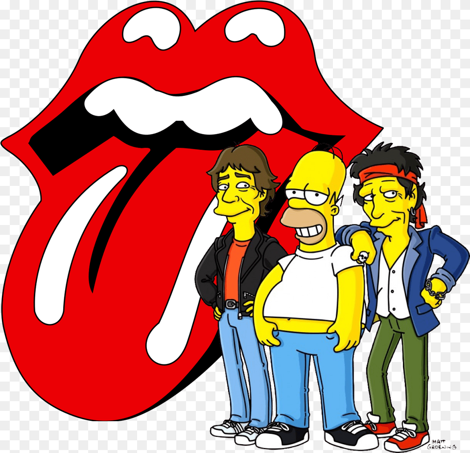 Homer Simpson Los Simpsons Rolling Stones, Book, Comics, Person, Publication Free Png
