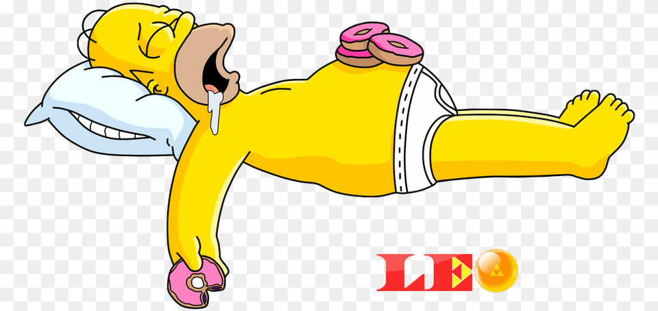 Homer Simpson Lying Down, Baby, Person Free Png