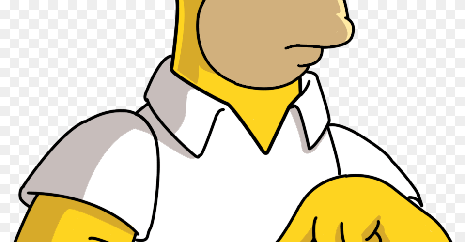 Homer Simpson Vector By Bark Homer Simpson Vector, Clothing, Coat, People, Person Free Png Download