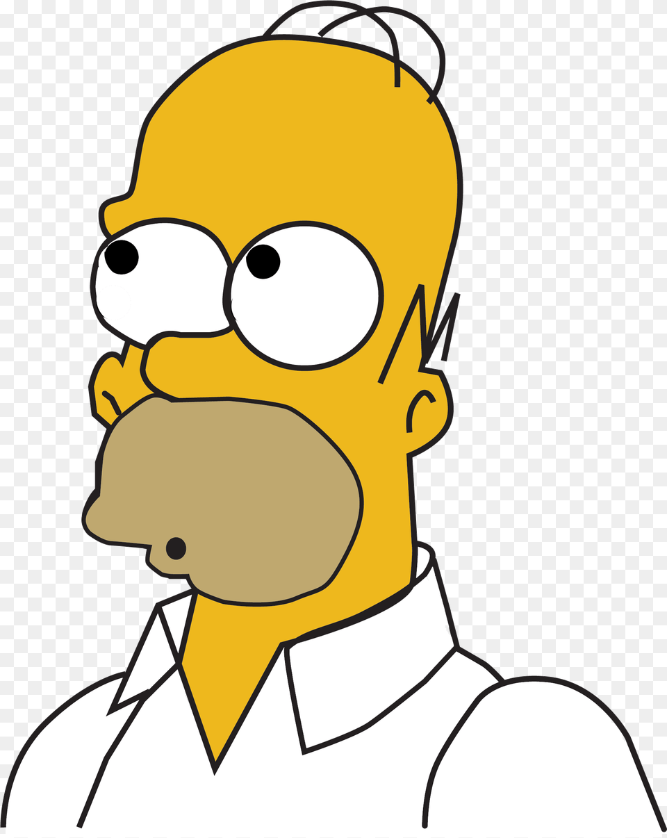 Homer Simpsons Characters, Head, Person, Face Png