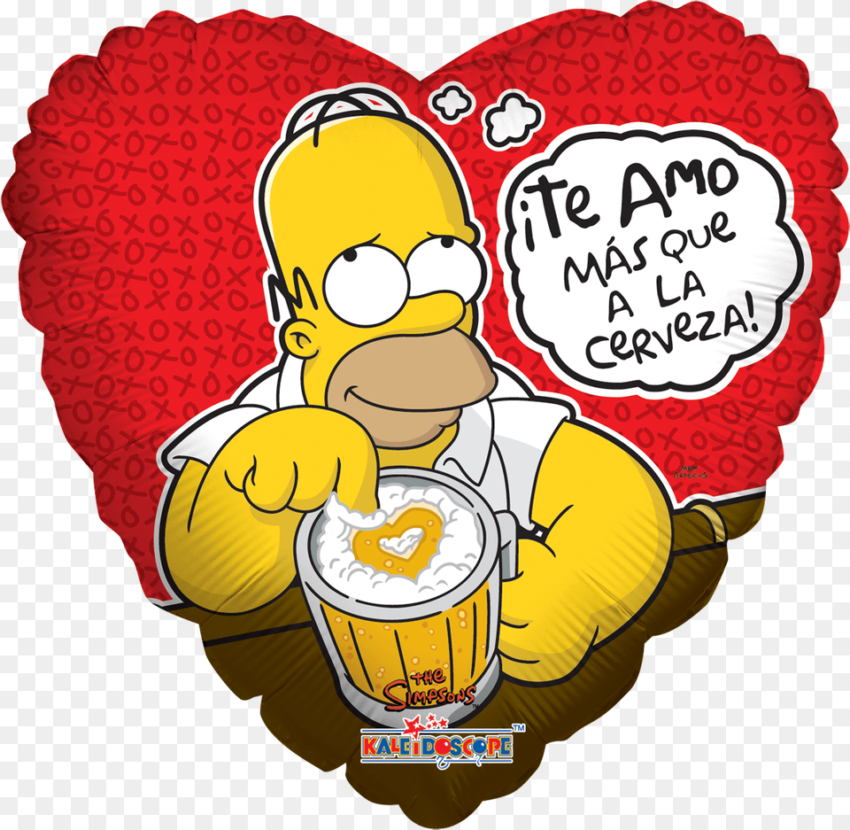 Homero Con Cerveza Happy Sweetest Day, Baby, Person, Publication, Comics Png