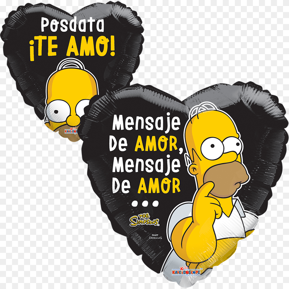 Homero Posdata Te Amo Clipart Download Red Heart, Advertisement, Book, Comics, Poster Png