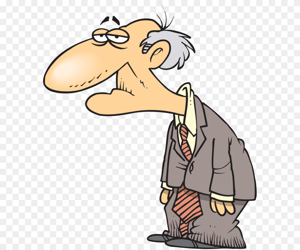 Homes Are Alot Like People Tired Old Person Cartoon, Book, Comics, Publication, Baby Free Png Download