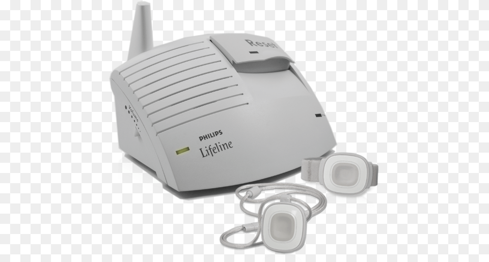 Homesafe Standard Landline Communicator With Pendant Homesafe Line Philips Lifeline, Electronics, Hardware, Modem, Computer Hardware Free Transparent Png