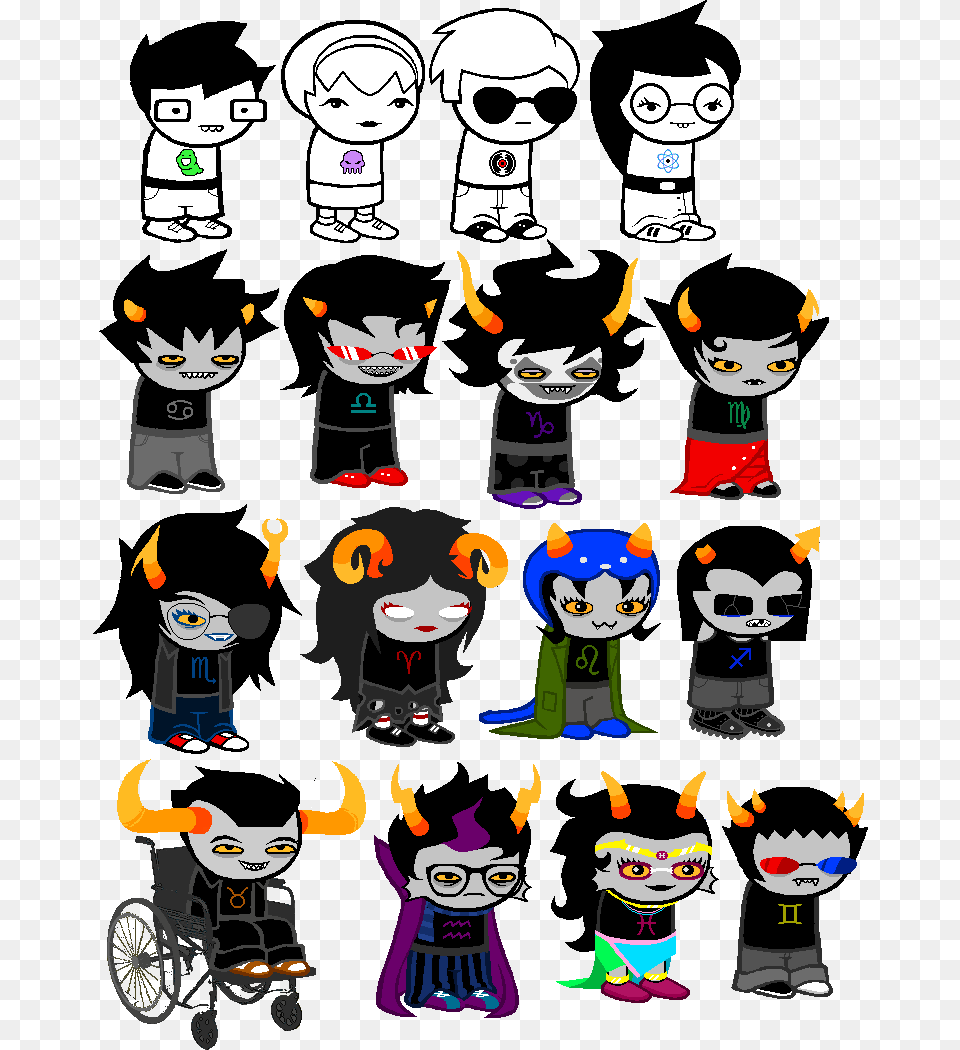 Homestuck Sprites, Book, Comics, Publication, Baby Free Transparent Png