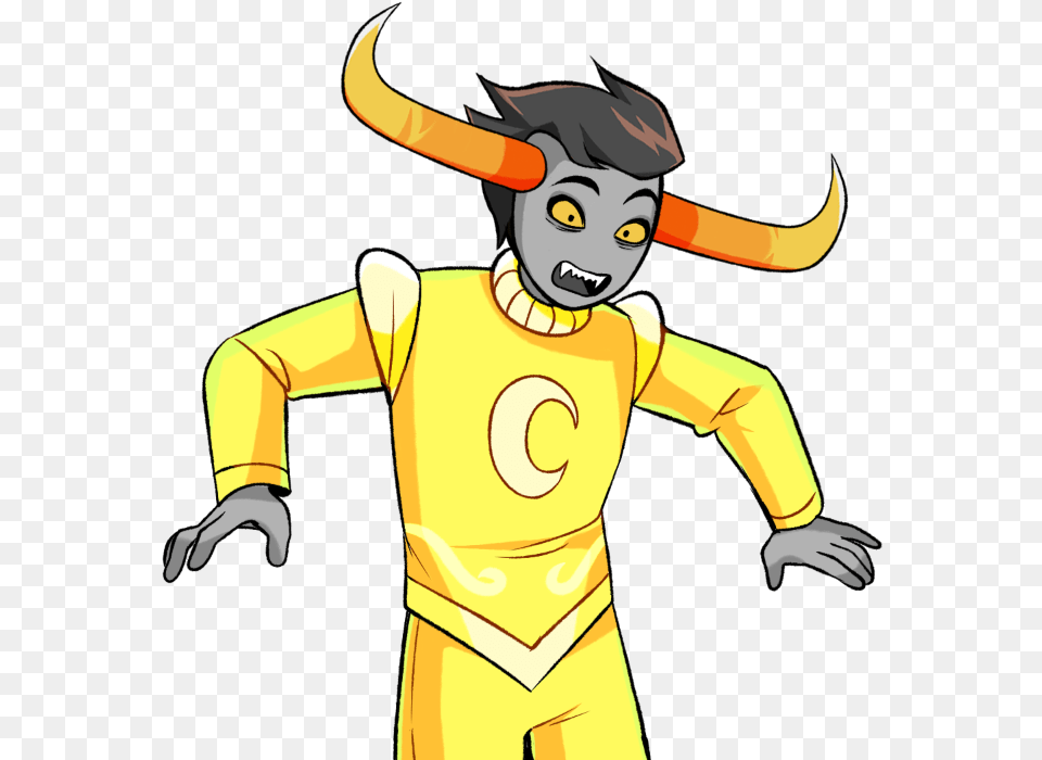 Homestuck Sticker By Hhomestuckk Tavros Nitram Pesterquest Sprite, Clothing, Costume, Person, Book Free Png