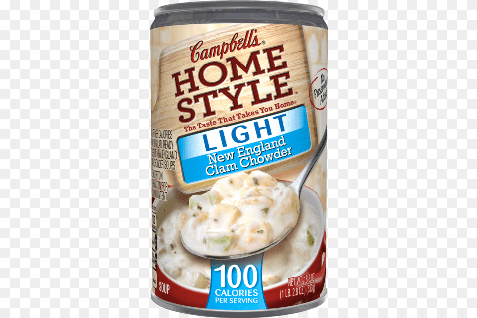 Homestyle Light New England Clam Chowder 188oz Sausage Gravy, Cutlery, Food, Meal, Spoon Png