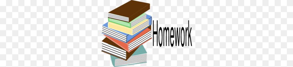 Homework Clipart, Book, Publication, Wood Free Png Download