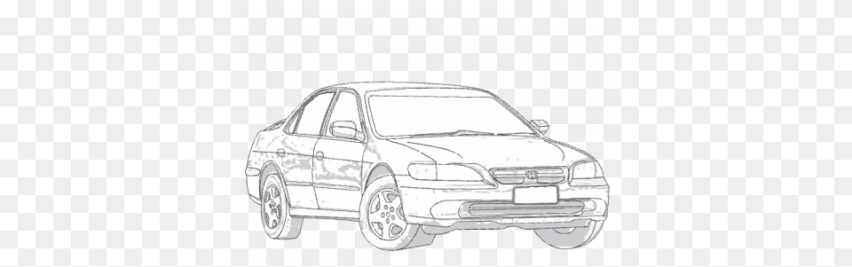 Honda Accord 1999 2002 Aerpro Honda City Car Drawing, Art, Transportation, Vehicle, Sedan Png