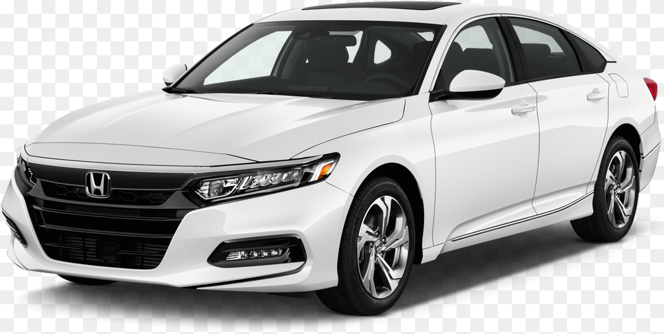 Honda Accord 2018 White, Car, Vehicle, Sedan, Transportation Png Image