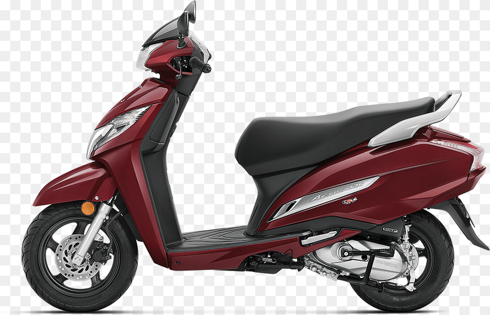 Honda Activa 125 Bs6 Colours, Scooter, Transportation, Vehicle, Machine Free Transparent Png