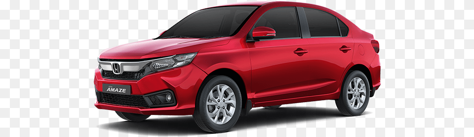 Honda Amaze Radiant Red Honda Amaze, Car, Sedan, Transportation, Vehicle Free Transparent Png