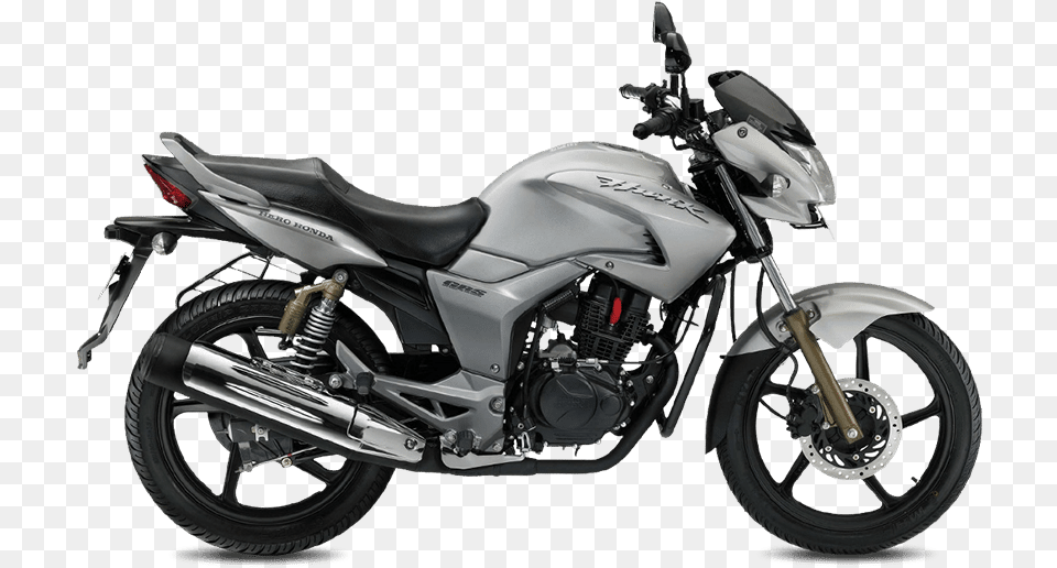 Honda Cb Trigger White Colour, Machine, Spoke, Motorcycle, Transportation Png Image