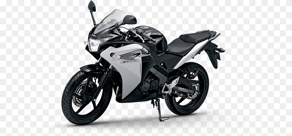 Honda Cbr Black And White Cbr, Motorcycle, Transportation, Vehicle, Machine Free Png Download