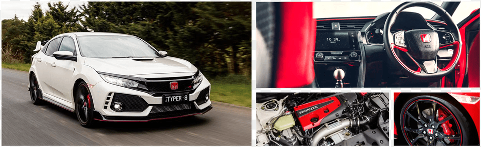 Honda Civic Type R 2017 Review Seat Bocanegra, Alloy Wheel, Vehicle, Transportation, Tire Free Png