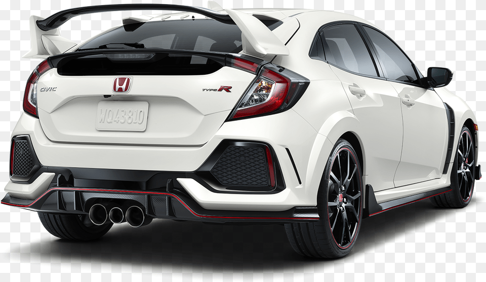 Honda Civic Type R, Car, Machine, Transportation, Vehicle Png Image