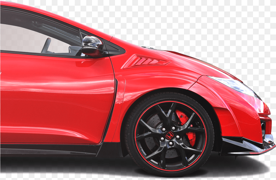Honda Civic Type R Performance Drive Supercar, Alloy Wheel, Car, Car Wheel, Machine Png Image