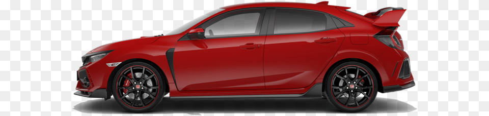 Honda Civic Type R Polished Metal, Car, Vehicle, Sedan, Transportation Free Png