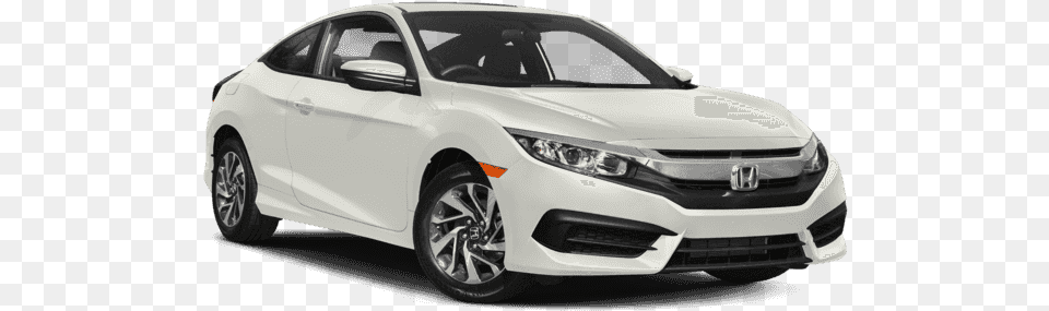 Honda Civic White Honda Civic Coupe 2018, Car, Vehicle, Sedan, Transportation Png