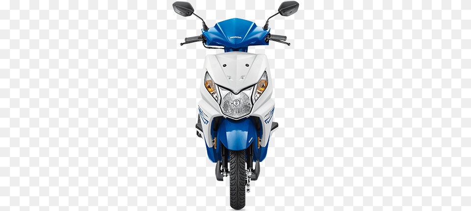 Honda Dio Front View, Vehicle, Transportation, Motorcycle, Lawn Mower Png Image