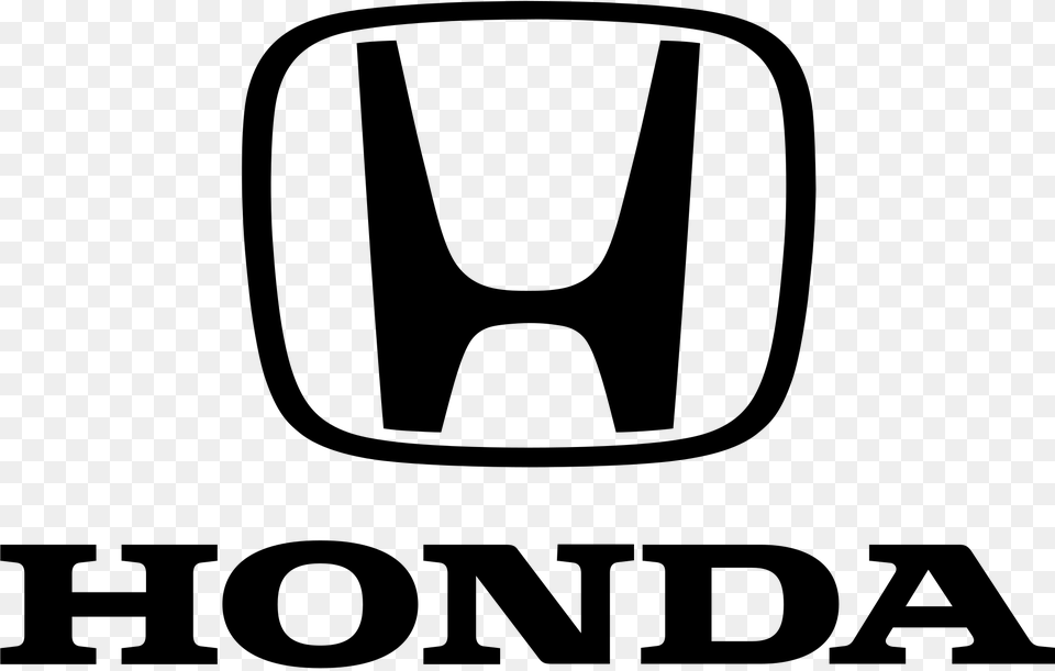 Honda Logo, Gray Free Png Download