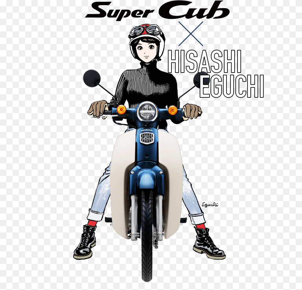 Honda Motorcycle Clipart, Boy, Transportation, Teen, Person Png Image