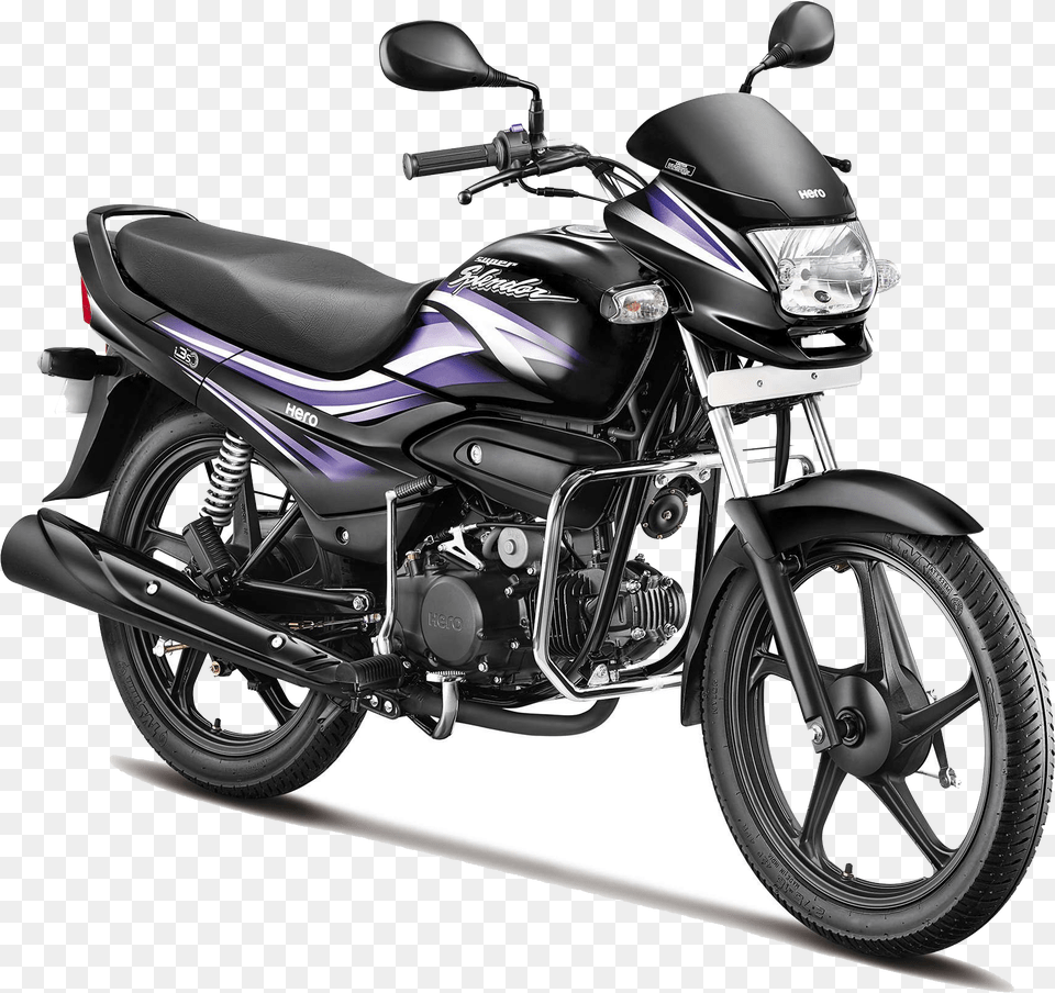 Honda Motorcycle Clipart Hero Honda Glamour New Model, Machine, Spoke, Transportation, Vehicle Free Png