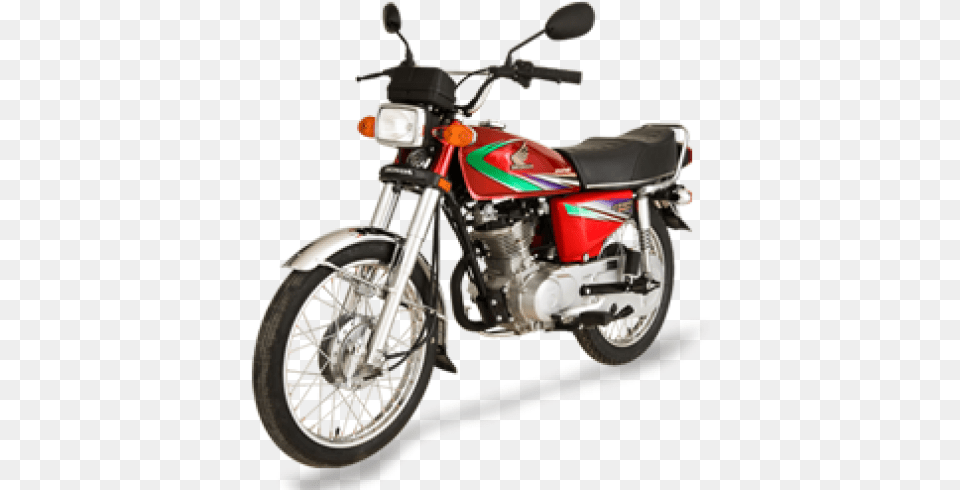 Honda Motorcycle Honda Cg 125, Transportation, Vehicle, Machine, Spoke Png Image