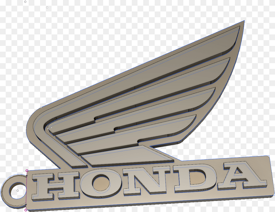 Honda Motorcycle Logo Key Fob Emblem, Symbol, Blade, Dagger, Knife Free Transparent Png