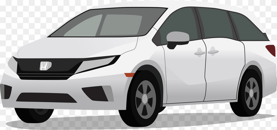 Honda Odyssey Clipart, Transportation, Vehicle, Car, Van Png