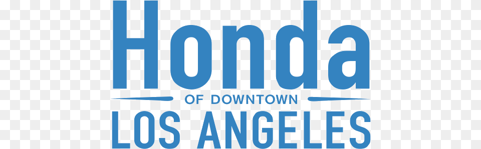 Honda Of Downtown Los Angeles Logo, Text, Scoreboard Free Png Download