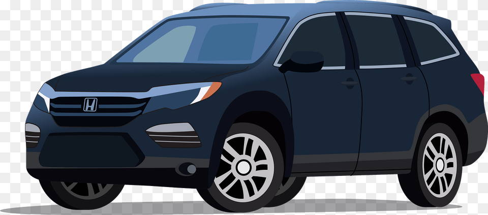 Honda Pilot Clipart, Suv, Car, Vehicle, Transportation Free Png