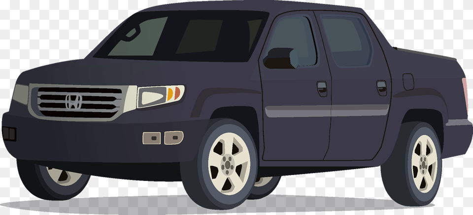 Honda Ridgeline Clipart, Vehicle, Pickup Truck, Truck, Transportation Free Png