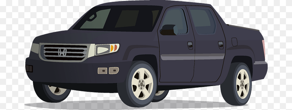 Honda Ridgeline Clipart Honda Ridgeline, Vehicle, Pickup Truck, Truck, Transportation Free Transparent Png