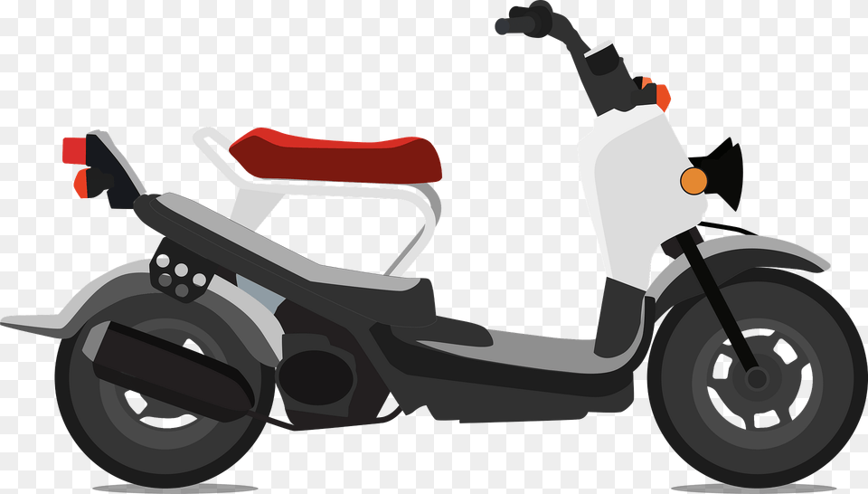 Honda Ruckus Clipart, Motorcycle, Vehicle, Transportation, Moped Png Image